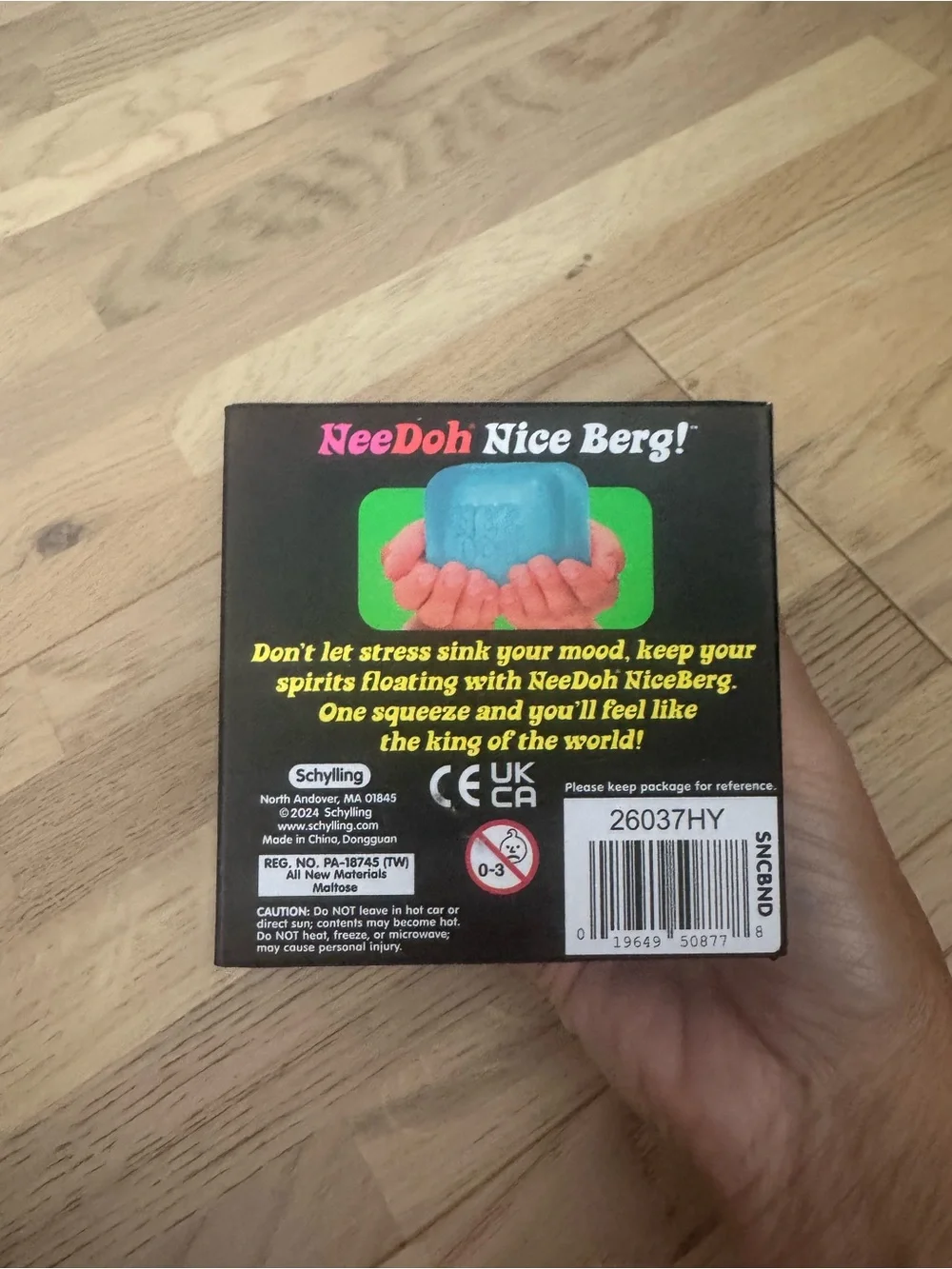 Nee Doh Nice Berg Blue Squishy